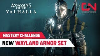 AC Valhalla NEW Wayland Armor Set Showcase  Mastery Challenge Update [upl. by Maurie616]