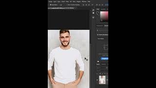 Realistically Turn White to Black Easy Shirt Color Change in Photoshop [upl. by Atsylac]