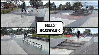 MILLS PARK SKATE PLAZA [upl. by Llerad498]