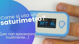 Saturimetro comprato su Amazon MED LINKET AM801 recensione e consigli di utilizzo [upl. by Filahk]