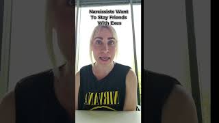 Narcissists Want To stay Friends With Their Exes narcissismexposed npdabuse narcissist [upl. by Egdirdle]