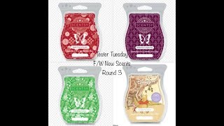 Tester Tuesday Fall  Winter “New Scents Edition” Round 3 Scentsy [upl. by Hanima585]