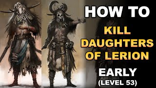 HOW TO KILL DAUGHTERS OF LERION GonerilReganCordelia EARLY  Assassins Creed Valhalla [upl. by Annaillil]