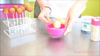 Comment faire des cake pops avec Scrapcooking [upl. by Kiki890]