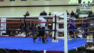 goossen gym fighter steve doing his thing in ring  EsNews boxing [upl. by Coulter]