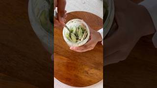 viralcucumbersalad food foodie salad recipe viral trending [upl. by Hannie980]