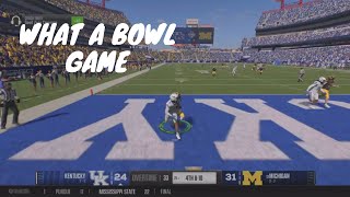 Bowl Game Against SEC team Went To Overtime  CFB25 RTG CB [upl. by Gariepy90]