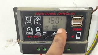 Solar charge controller for 100 AH Solatubular Battery 200 watt solar panel [upl. by Zurkow]