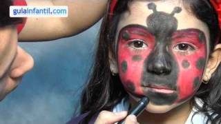 Maquillage des enfants Coccinelle [upl. by Nwhas]