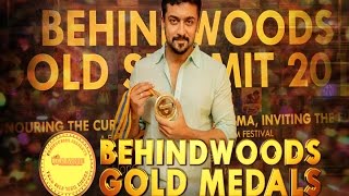 Behindwoods Gold Medals  SURIYA  “THANKS TO MY FANS HARI SIR AND BEHINDWOODS”  BW [upl. by Flanna344]