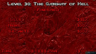 DOOM  DOOM II The Plutonia Experiment  Achievements 2833  Levels 2330 100 except on lvl 28 [upl. by Haon819]