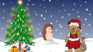 Igel amp Bär niedliches Weihnachtslied♪ Kinderlied über Freundschaft amp Glück WeihnachtsbärTierlied [upl. by Lindner]