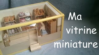 Ma vitrine miniature quotBoulangeriequot Présentation 🏡 [upl. by Gaylord]