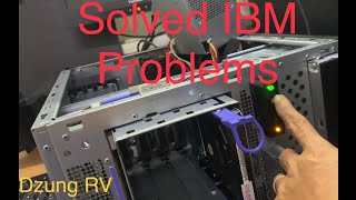 Solved IBM X3100 M4 Server error System Board Error and Orange light blinking [upl. by Eyar]