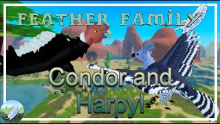 CONDOR and HARPY eagle  Roblox Feather Family [upl. by Tullus]