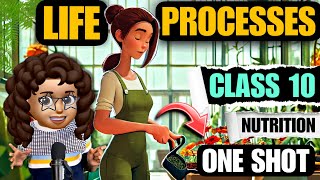 Life Processes Class 10 “Animated”Full Explanation  life process Class 10 Science biology One shot [upl. by Anoif87]