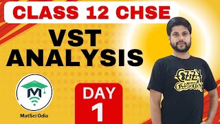 Class 12 Chemistry  VST I Day1 I Purna Chandra Panda [upl. by Rehtaeh]