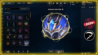 50x Worlds 2024 Orbs Worlds 2024 Mega Orb Bundle opening  League Of Legends [upl. by Erich]