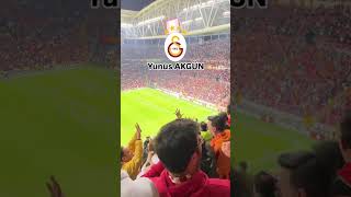 Yunus Akgün Tiribün Çekimi yunusakgün avrupakupası galatasaray [upl. by Rabah]