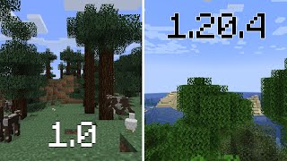 Evolution of Minecrafts Terrain [upl. by Ellswerth]