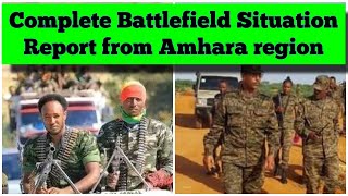 Complete Battlefield Situation Report from the Amhara Region [upl. by Mapes]