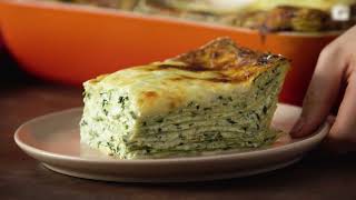 The Best Spinach Lasagna Recipe [upl. by Nibor]