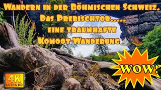 🇨🇿Tschechien Urlaub 2023 Wanderung zum Prebischtor durch verbrannte Gebiete der Böhmischen Schweiz [upl. by Animsaj]