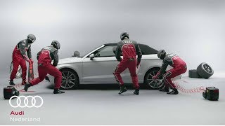 Audi Service  Bandenspanning controleren [upl. by Lain]