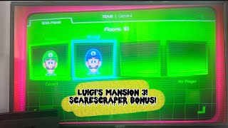 Luigiâ€™s Mansion 3 ScareScraper Bonus [upl. by Eigroeg]