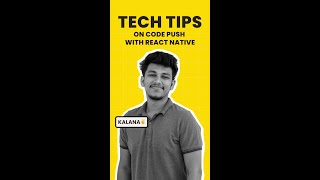 Tech Tips on Code Push with React Native [upl. by Ansilme]