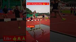 Steeplechase race 🏃🥇💯😱 newsong subscribe viralvideo running reels short sports follow me 👍🙏🔔 [upl. by Noelyn351]