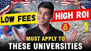 Top 10 Universities for MS in USA  Low Tuition High ROI [upl. by Yves]