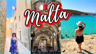 MALTA VLOG 🇲🇹 Travel Guide Things To Do Tips Valletta Mdina Blue Lagoon Gozo Comino 3 Cities [upl. by Demodena575]