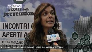 07112019  TOUR DELLA PREVENZIONE I MEDICI RISPONDONO AI CITTADINI [upl. by Nosliw]