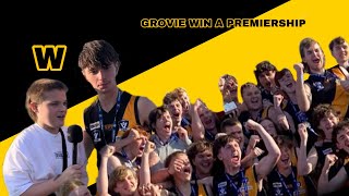 GROVEDALE WIN A PREMIERSHIP Grovedale Vs Ammo’s Vlog 2024 [upl. by Iaka]