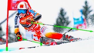 Petra VLHOVA  Winner  Giant Slalom Run 1  Kranjska Gora SLO  2024 [upl. by Nasus90]