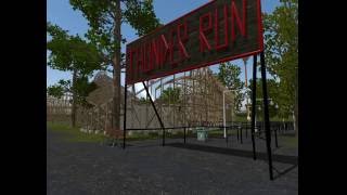 No Limits 2  Thunder Run Full Queue Tour  RMC woodie [upl. by Wolfgang]