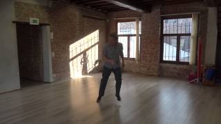 Lindy hop  triple steps exercices with music [upl. by Espy]