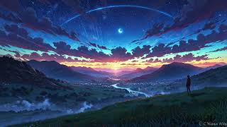 Peaceful Sunset  Peaceful Cinematic Instrumental Fantasy [upl. by Denoting]