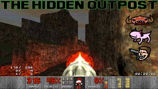 KGZDoom1 by kdoom Map 01 The Hidden Outpost  lets hit the slopes bro  guests [upl. by Nirtak523]