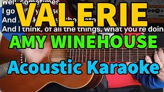 Valerie Amy Winehouse Karaoke [upl. by Cryan479]