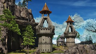 Hogwarts Owlery Tower Base  ASR Build Tutorial  ARK Survival Ascended [upl. by Otis280]