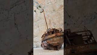 Shipwreck Beach in Zakynthos Greece greece greekislands [upl. by Ohploda]