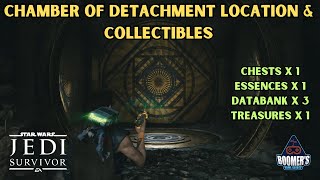 Chamber of Detachment Location amp all Collectibles  Star Wars Jedi Survivor [upl. by Annodam]