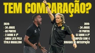 Flamengo de Jorge Jesus já era campeão em 2019 nessa altura do campeonato E há quem tente comparar [upl. by Eedolem]