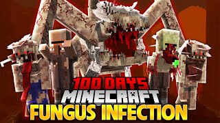 I Survived 100 Days In FUNGAL APOCALYPSE Minecraft [upl. by Dyane]