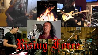 Yngwie Malmsteen  Rising Force  Split Screen Cover [upl. by Nela]