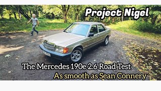 Mercedes 190E 26 Test DriveReview [upl. by Halda]