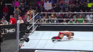 Chris Jericho vs Jack Swagger SmackDown March 22 2013 [upl. by Anailil]