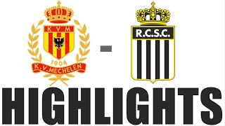 KV Mechelen vs Charleroi 52 Highlights  Pro League 202425 [upl. by Eisiam817]